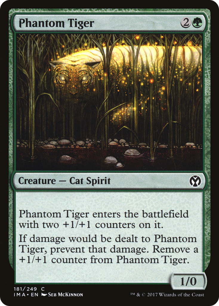 Magic: The Gathering - Phantom Tiger - Iconic Masters