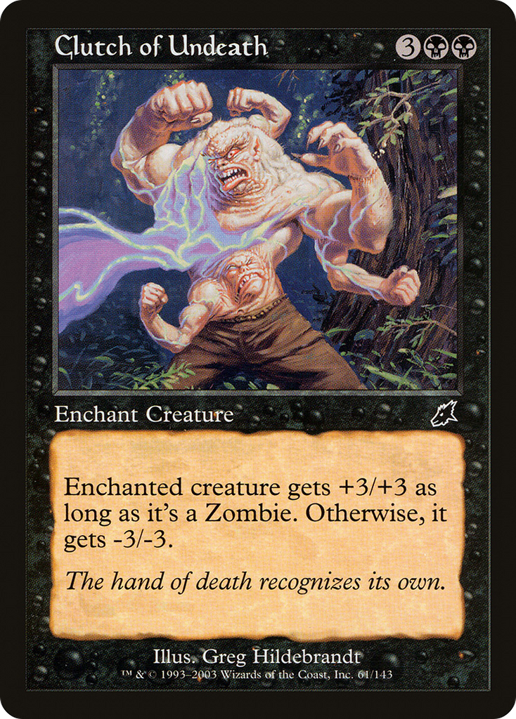 Magic: The Gathering - Clutch of Undeath - Scourge