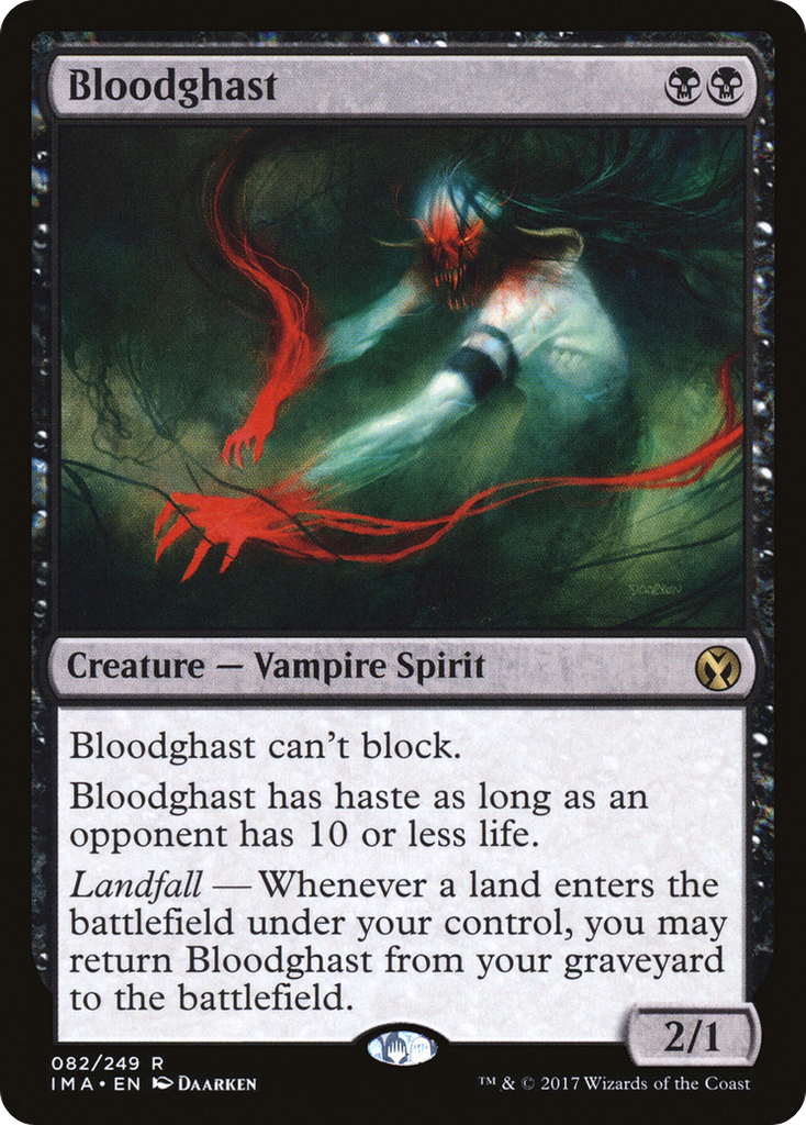 Magic: The Gathering - Bloodghast - Iconic Masters