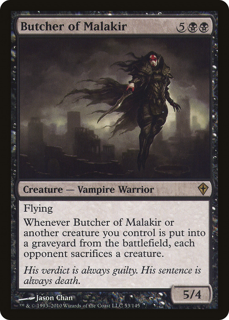 Magic: The Gathering - Butcher of Malakir - Worldwake