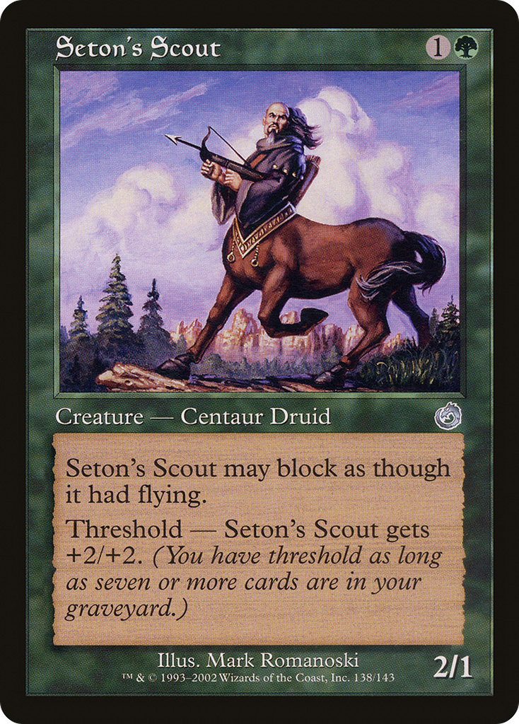 Magic: The Gathering - Seton's Scout - Torment