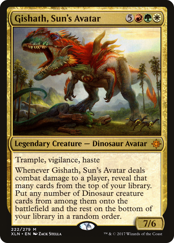 Magic: The Gathering - Gishath, Sun's Avatar - Ixalan