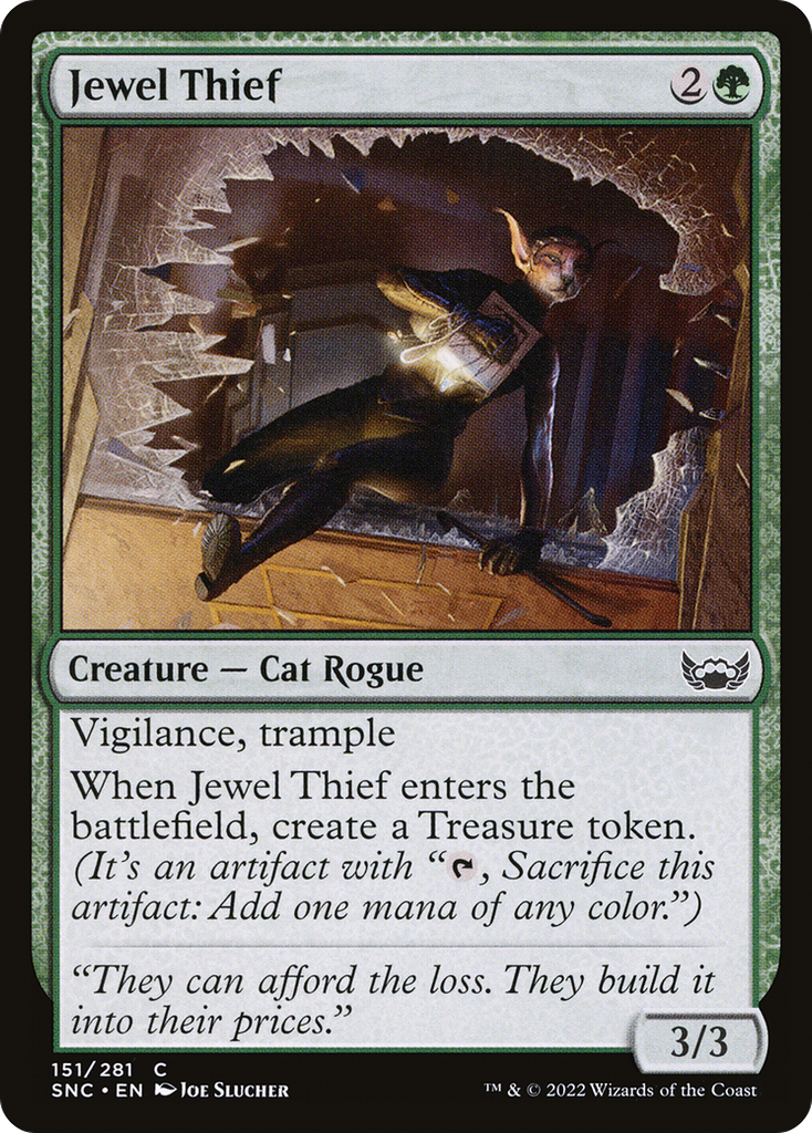 Magic: The Gathering - Jewel Thief Foil - Streets of New Capenna