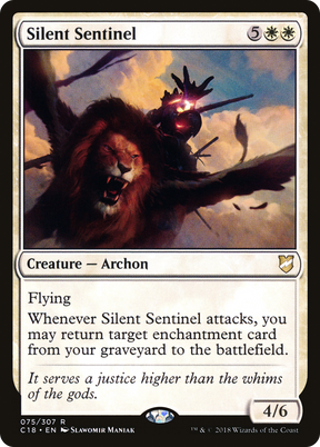 Magic: The Gathering - Silent Sentinel - Commander 2018