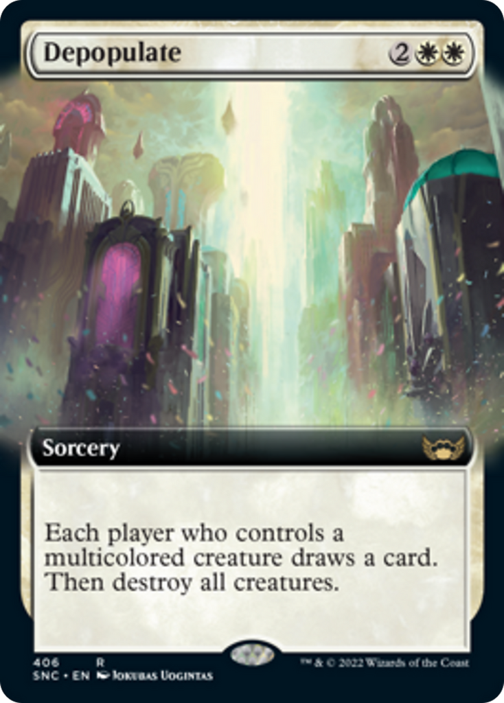 Magic: The Gathering - Depopulate - Streets of New Capenna