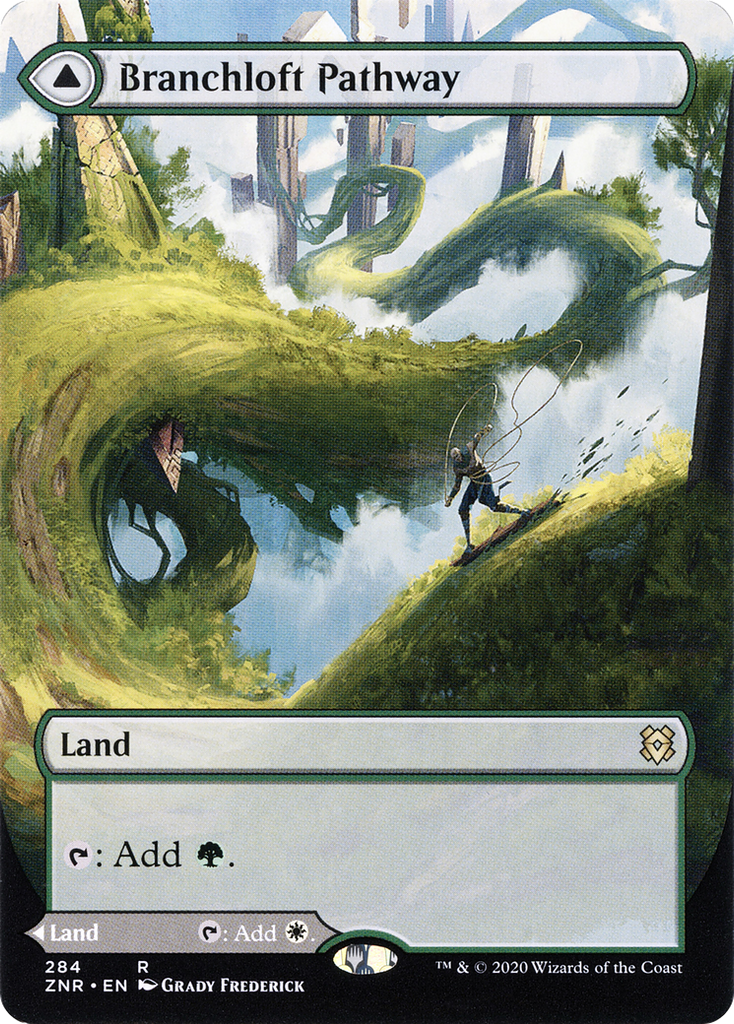 Magic: The Gathering - Branchloft Pathway // Boulderloft Pathway - Zendikar Rising