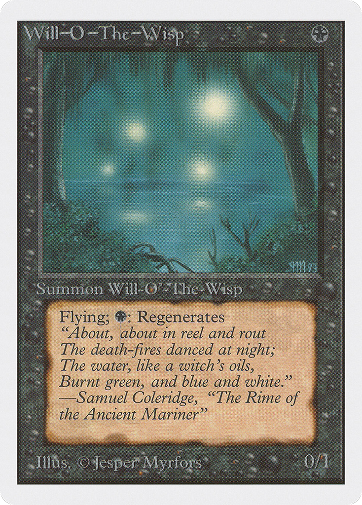 Magic: The Gathering - Will-o'-the-Wisp - Unlimited Edition