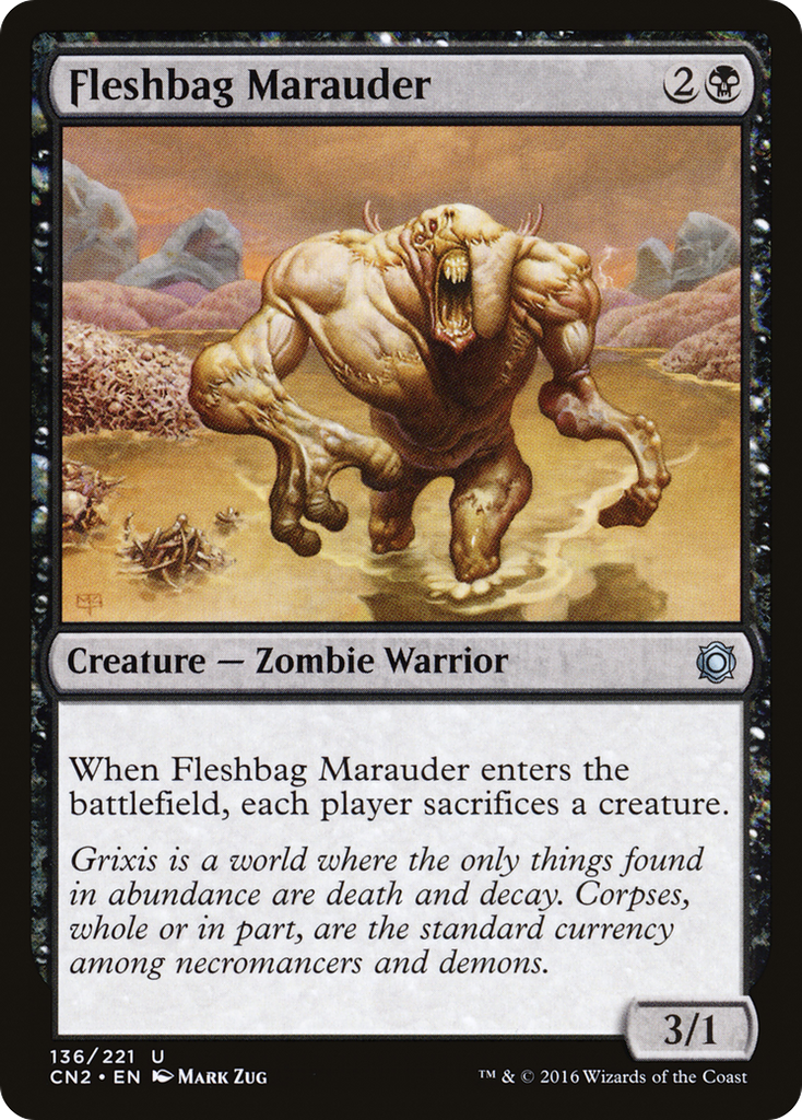 Magic: The Gathering - Fleshbag Marauder - Conspiracy: Take the Crown
