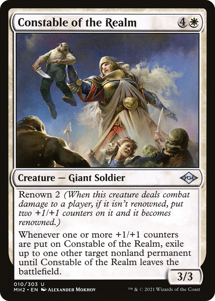 Magic: The Gathering - Constable of the Realm Foil - Modern Horizons 2