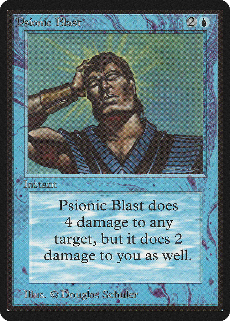 Magic: The Gathering - Psionic Blast - Limited Edition Beta