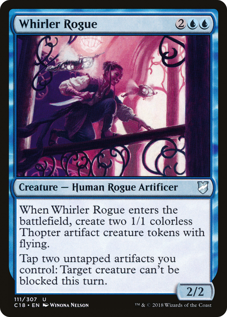 Magic: The Gathering - Whirler Rogue - Commander 2018