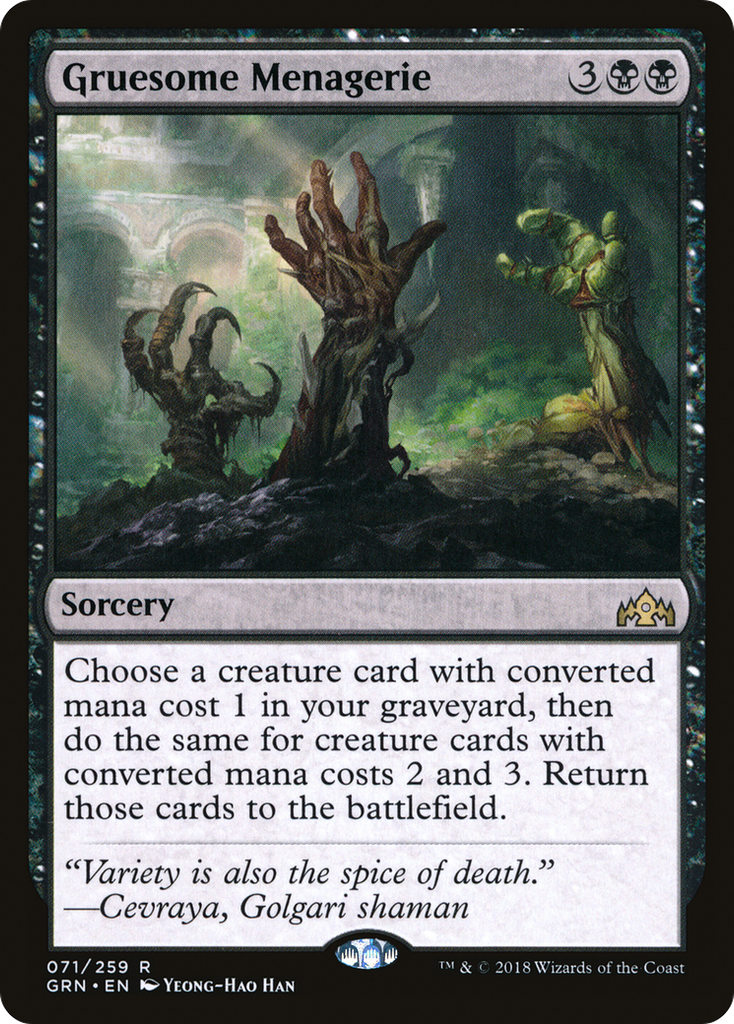 Magic: The Gathering - Gruesome Menagerie - Guilds of Ravnica