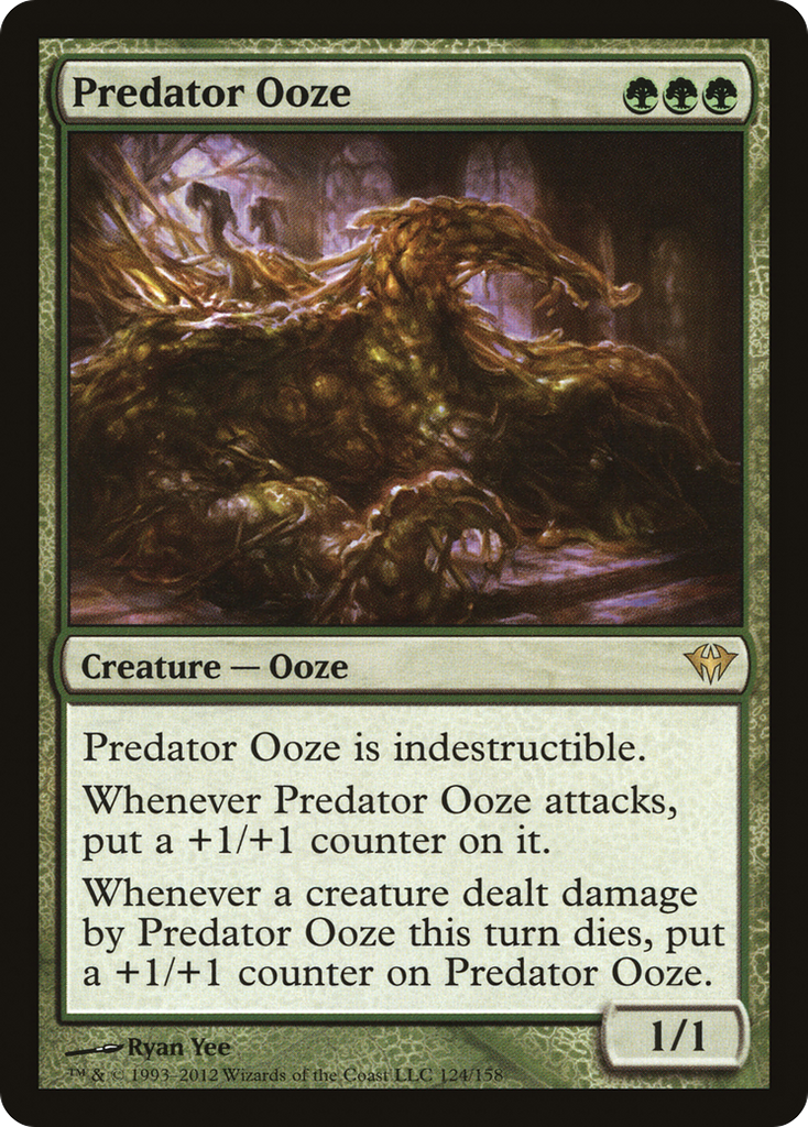 Magic: The Gathering - Predator Ooze - Dark Ascension