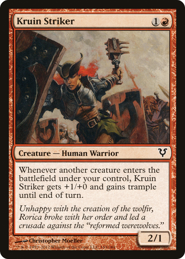 Magic: The Gathering - Kruin Striker - Avacyn Restored