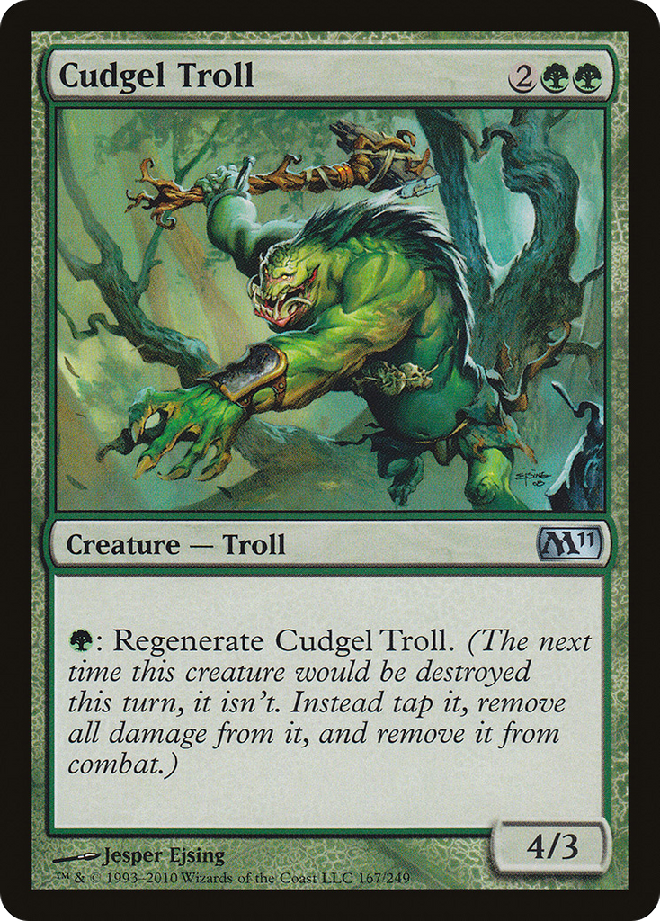 Magic: The Gathering - Cudgel Troll - Magic 2011