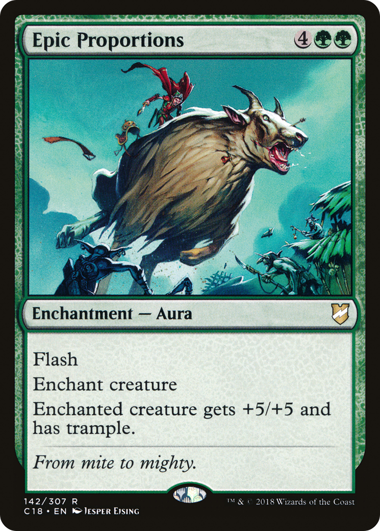 Magic: The Gathering - Epic Proportions - Commander 2018