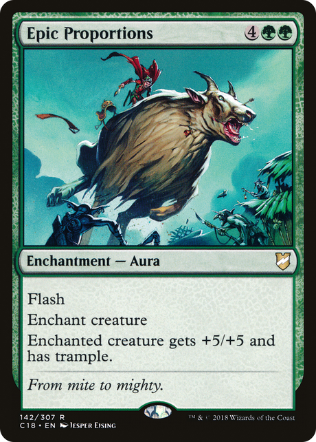 Magic: The Gathering - Epic Proportions - Commander 2018