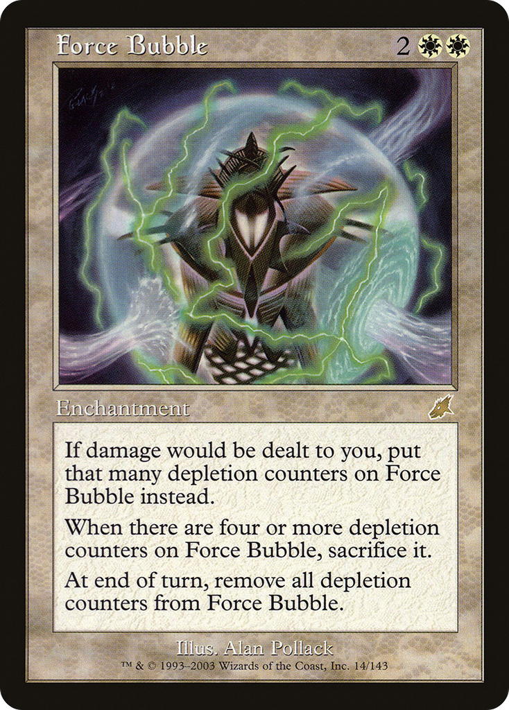 Magic: The Gathering - Force Bubble - Scourge