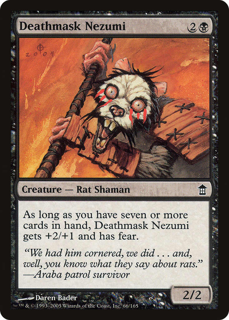 Magic: The Gathering - Deathmask Nezumi - Saviors of Kamigawa