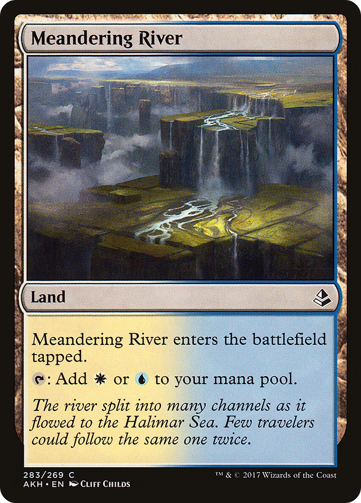 Magic: The Gathering - Meandering River - Amonkhet