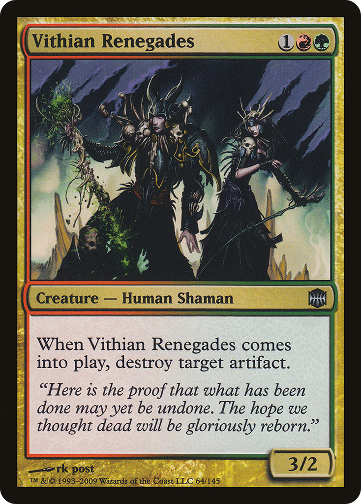 Magic: The Gathering - Vithian Renegades - Alara Reborn