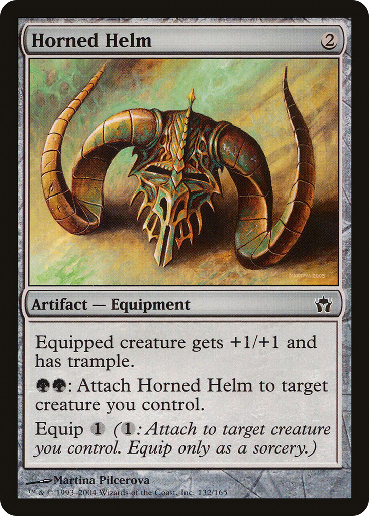 Magic: The Gathering - Horned Helm - Fifth Dawn