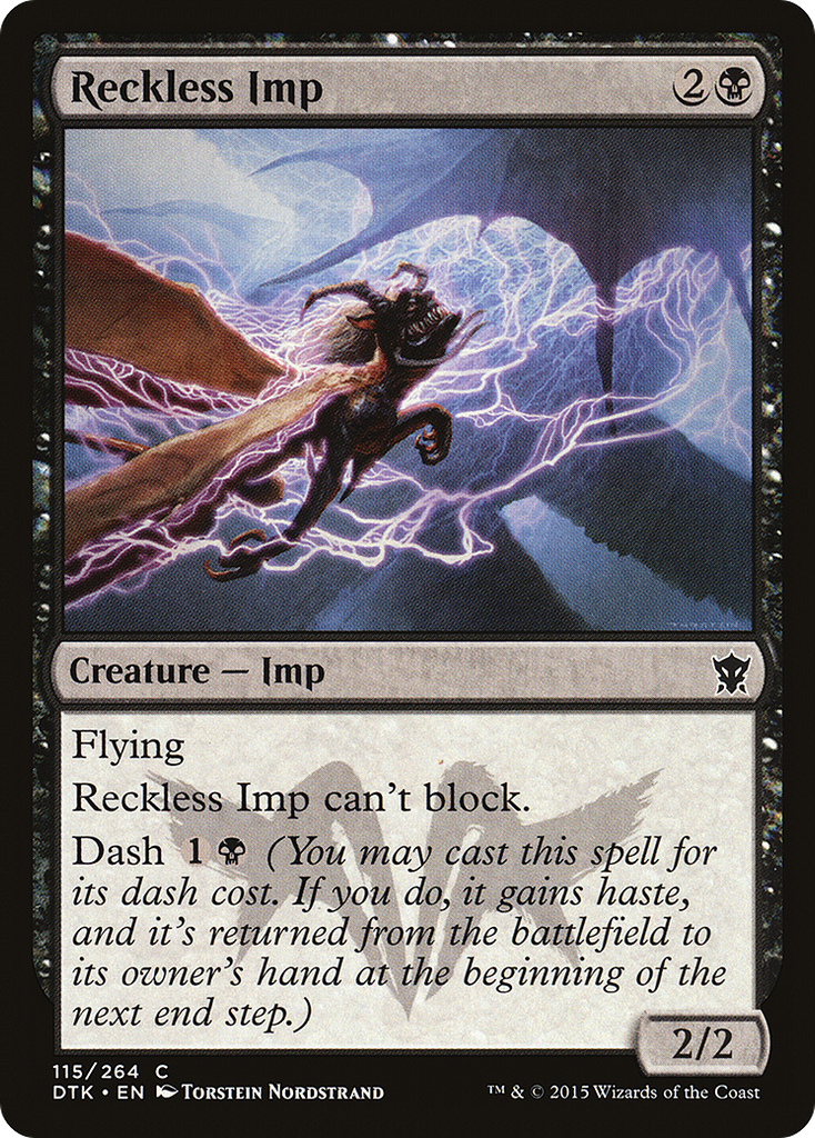 Magic: The Gathering - Reckless Imp - Dragons of Tarkir