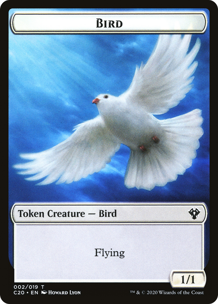 Magic: The Gathering - Bird Token - Commander 2020 Tokens