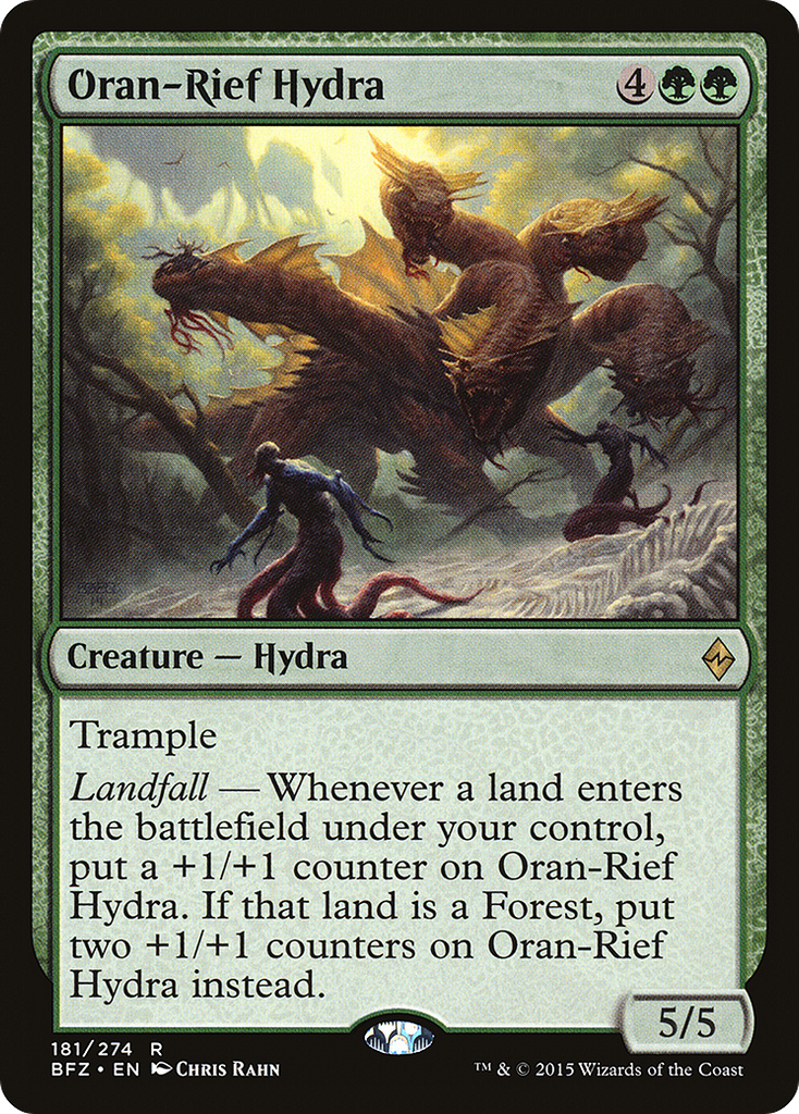 Magic: The Gathering - Oran-Rief Hydra - Battle for Zendikar