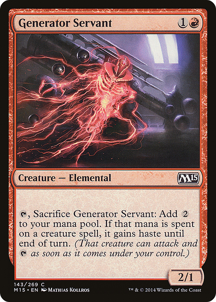 Magic: The Gathering - Generator Servant - Magic 2015