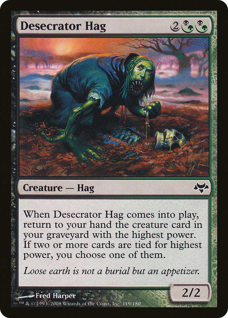 Magic: The Gathering - Desecrator Hag - Eventide