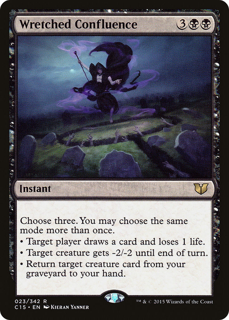 Magic: The Gathering - Wretched Confluence - Commander 2015