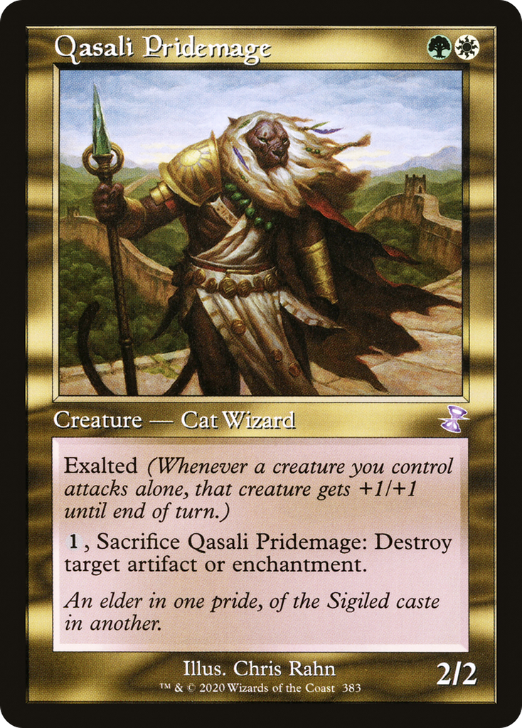 Magic: The Gathering - Qasali Pridemage - Time Spiral Remastered