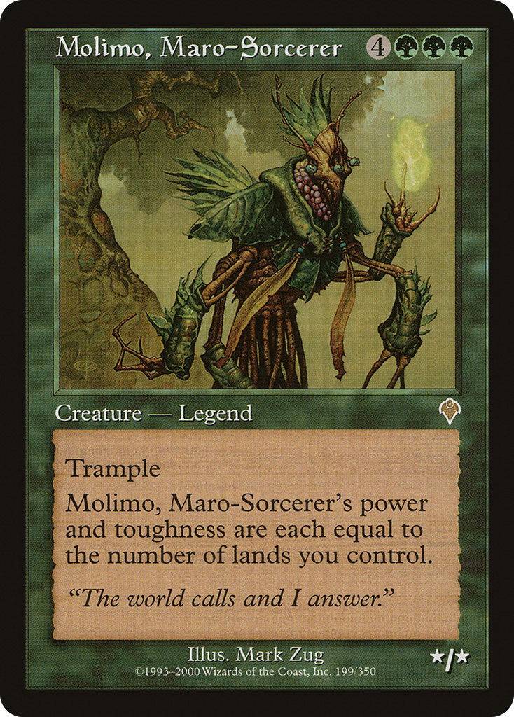 Magic: The Gathering - Molimo, Maro-Sorcerer - Invasion
