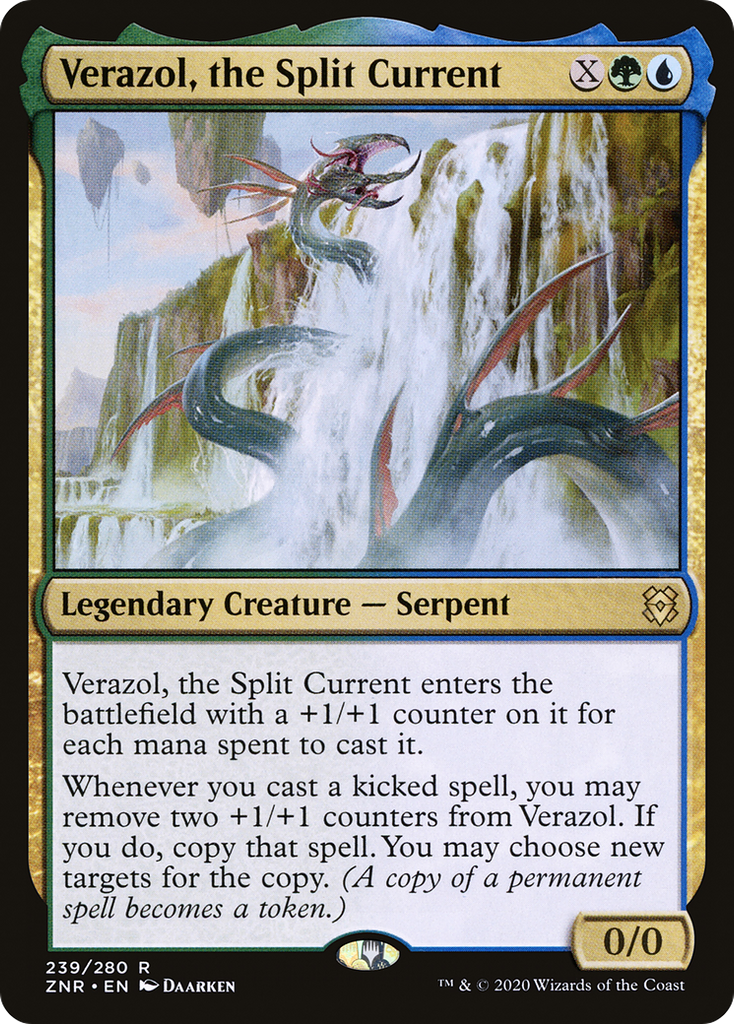 Magic: The Gathering - Verazol, the Split Current - Zendikar Rising