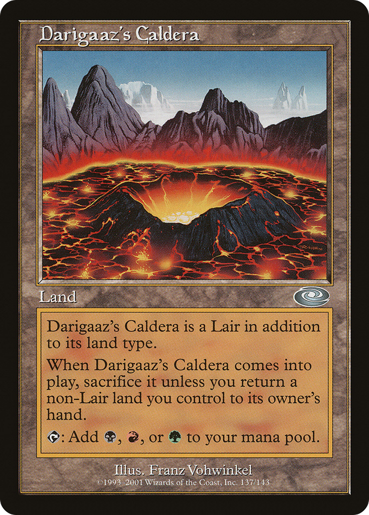 Magic: The Gathering - Darigaaz's Caldera - Planeshift