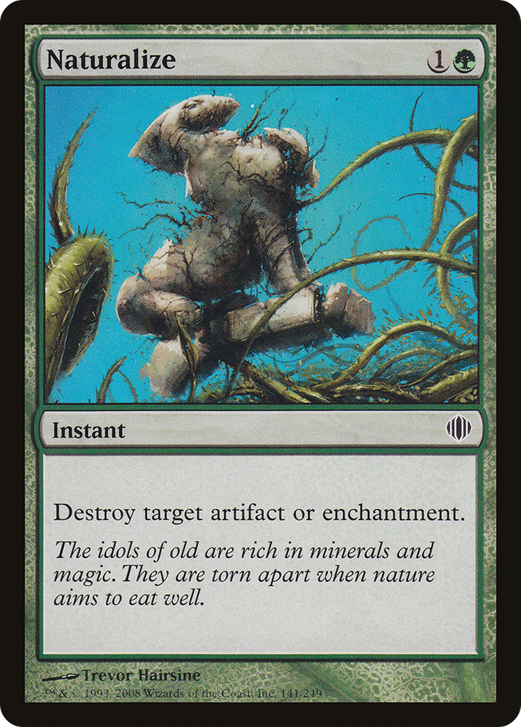 Magic: The Gathering - Naturalize - Shards of Alara