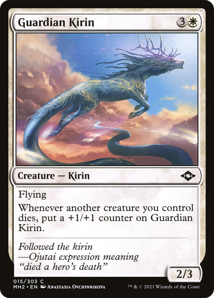 Magic: The Gathering - Guardian Kirin Foil - Modern Horizons 2