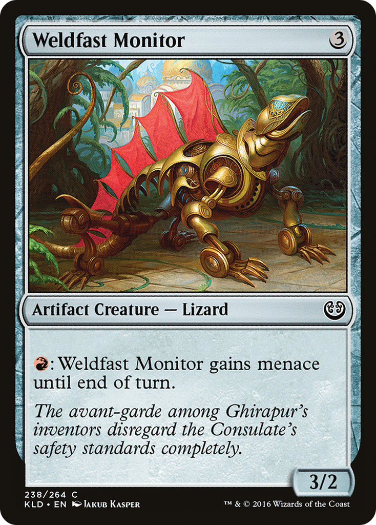 Magic: The Gathering - Weldfast Monitor - Kaladesh