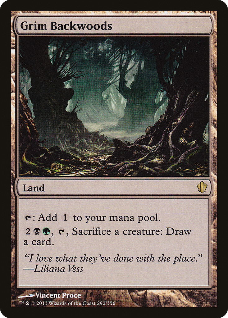 Magic: The Gathering - Grim Backwoods - Commander 2013