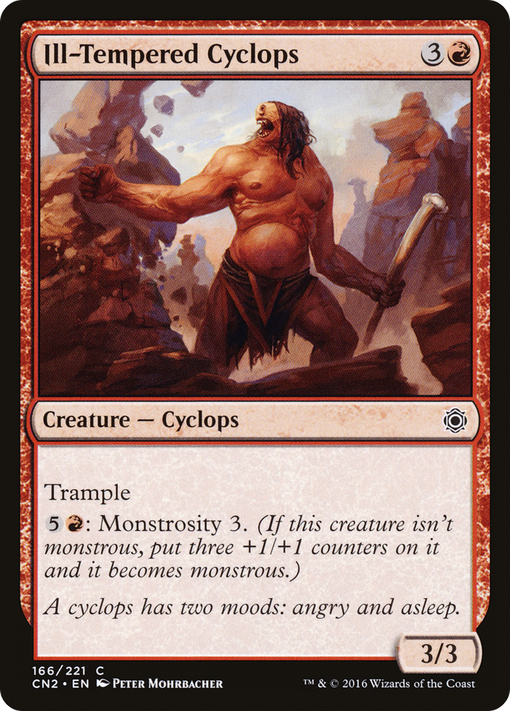 Magic: The Gathering - Ill-Tempered Cyclops - Conspiracy: Take the Crown