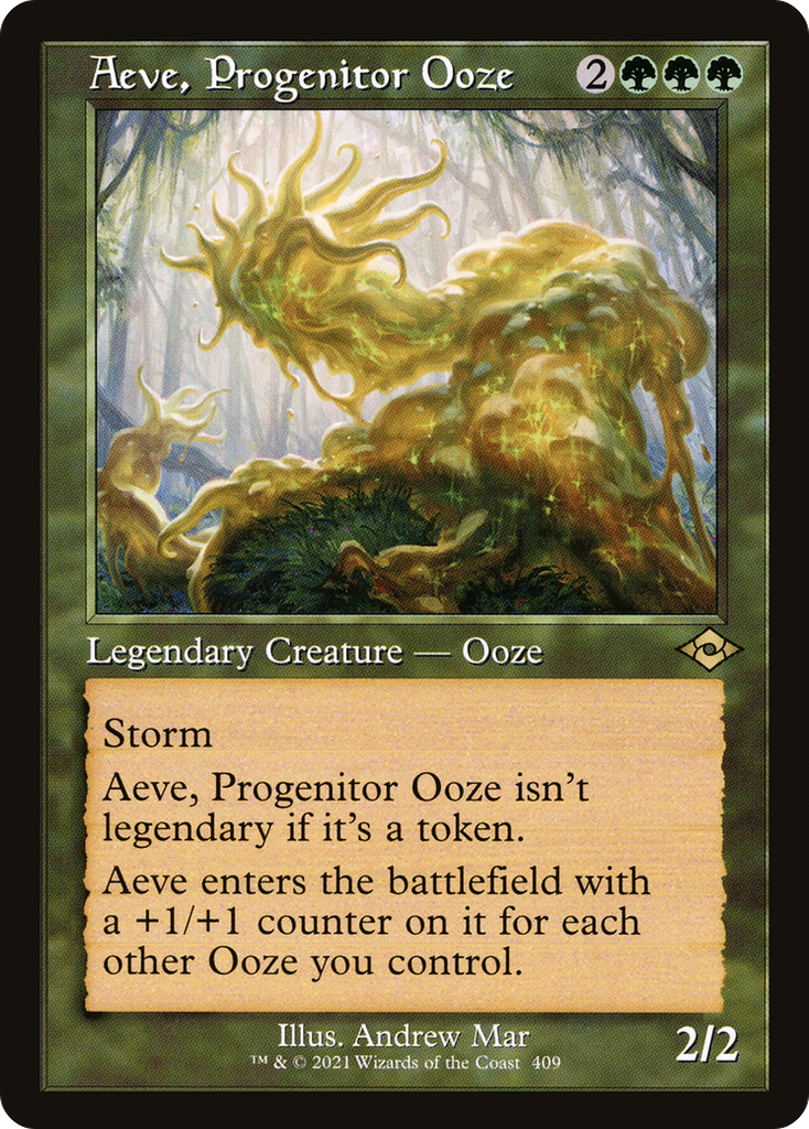 Magic: The Gathering - Aeve, Progenitor Ooze - Modern Horizons 2