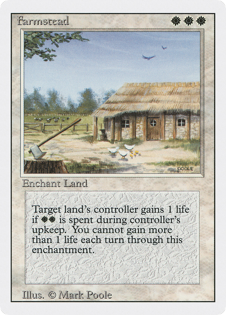 Magic: The Gathering - Farmstead - Revised Edition