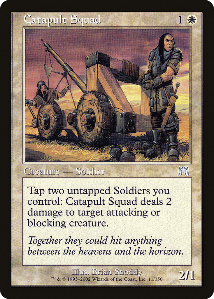 Magic: The Gathering - Catapult Squad - Onslaught