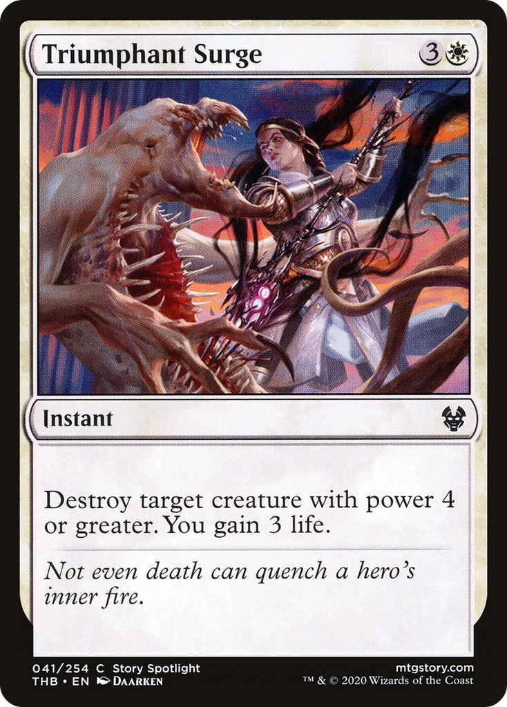 Magic: The Gathering - Triumphant Surge - Theros Beyond Death