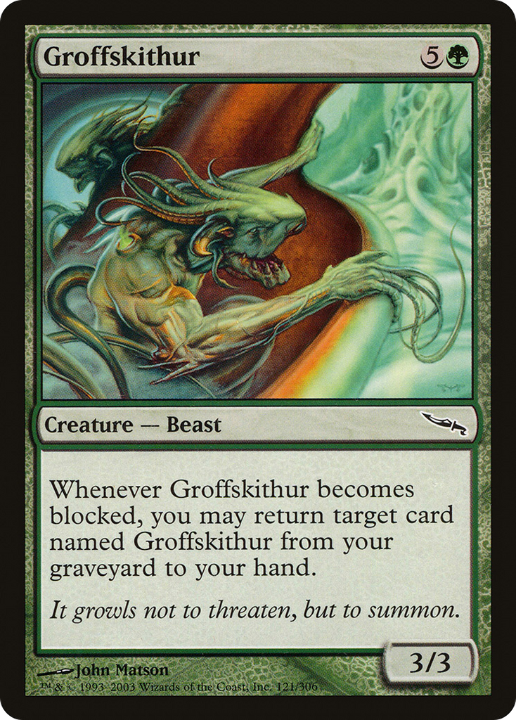 Magic: The Gathering - Groffskithur - Mirrodin