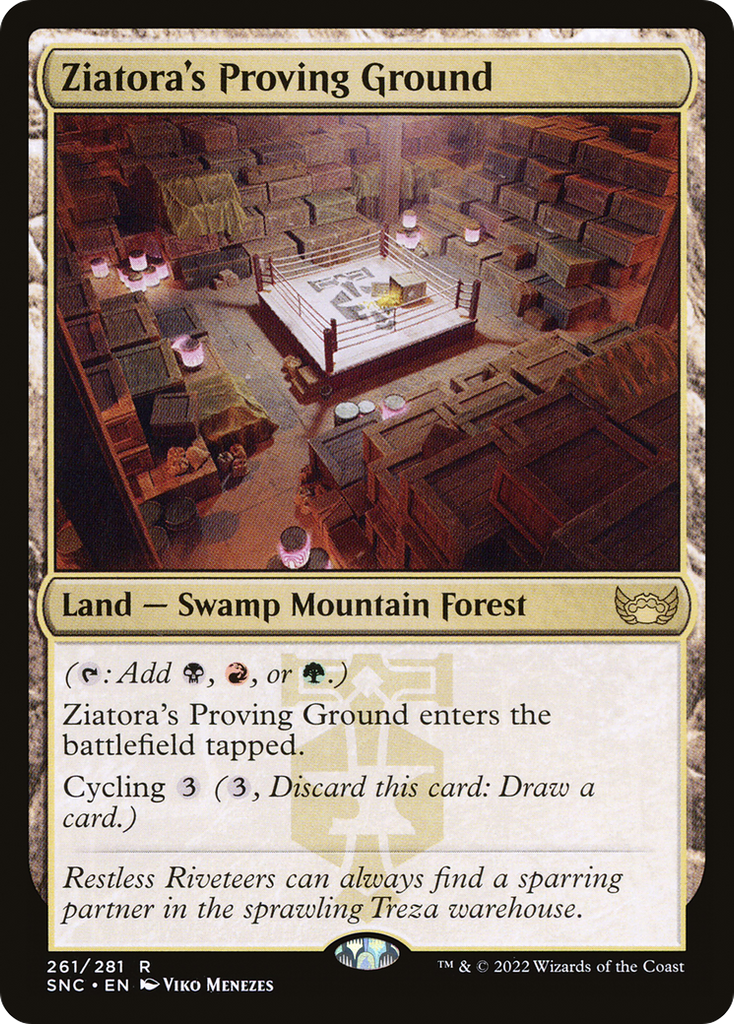 Magic: The Gathering - Ziatora's Proving Ground Foil - Streets of New Capenna