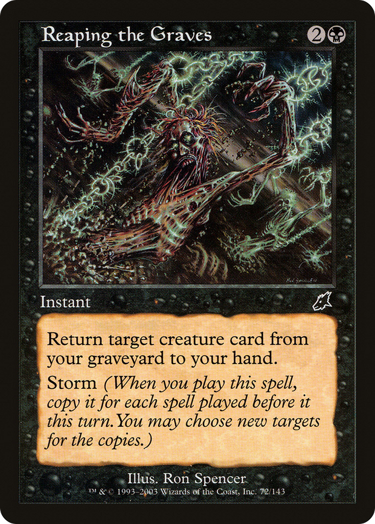 Magic: The Gathering - Reaping the Graves - Scourge