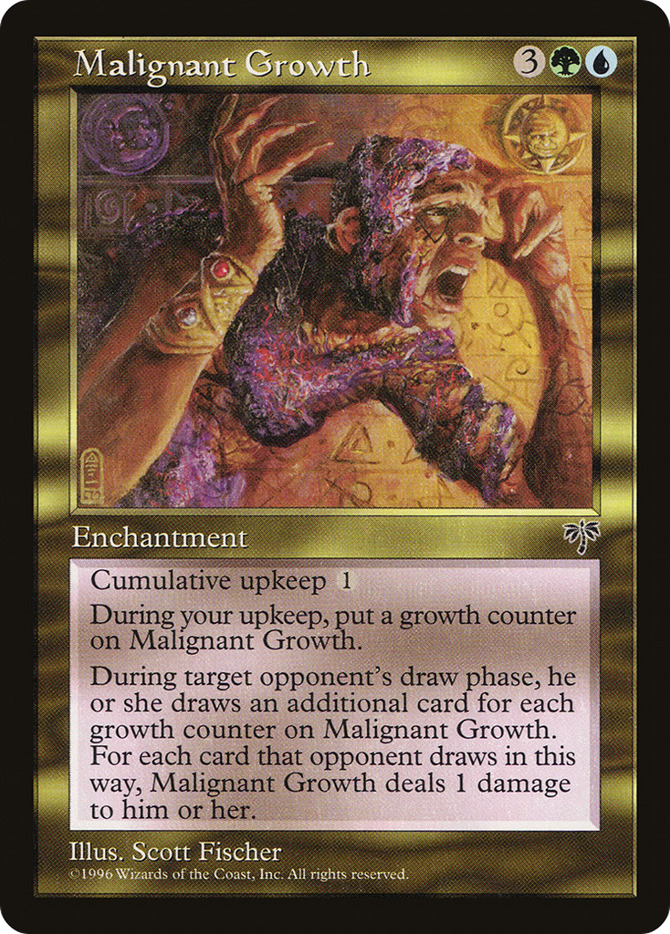 Magic: The Gathering - Malignant Growth - Mirage