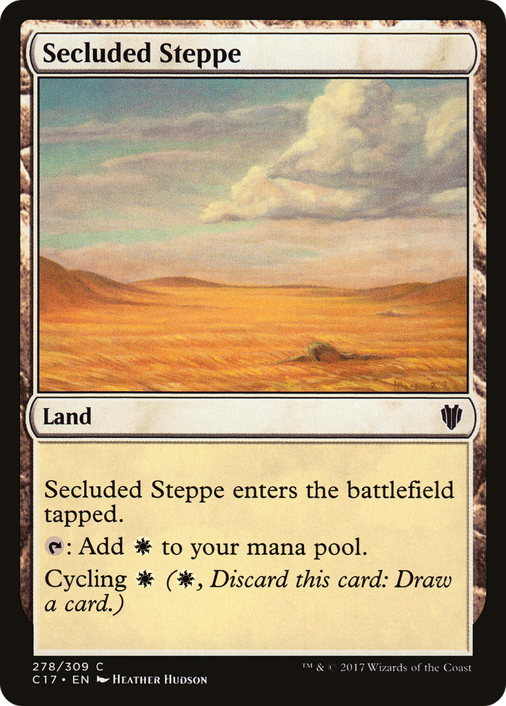 Magic: The Gathering - Secluded Steppe - Commander 2017